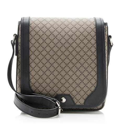 gucci diamante messenger bag|Gucci vintage Messenger bag.